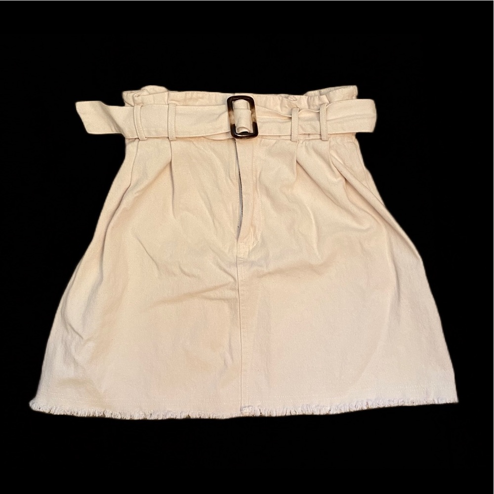Belted Cargo Skirt